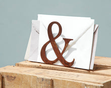 Load image into Gallery viewer, Ampersand letter holder
